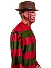 Load image into Gallery viewer, Mens/Teens Nightmare on Elm Street Freddy Krueger Shirt and Mask
