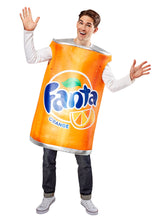 Load image into Gallery viewer, Adults Orange Fanta Can Costume
