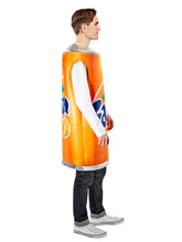 Load image into Gallery viewer, Adults Orange Fanta Can Costume
