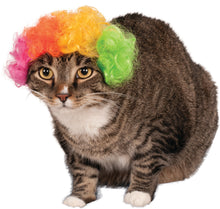 Load image into Gallery viewer, Pets Rainbow Afro Wig Costume Accessory
