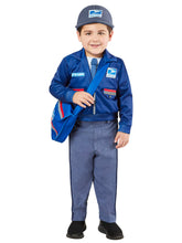 Load image into Gallery viewer, Infants/Toddlers USPS Letter Mail Carrier Costume

