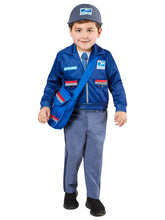 Load image into Gallery viewer, Infants/Toddlers USPS Letter Mail Carrier Costume
