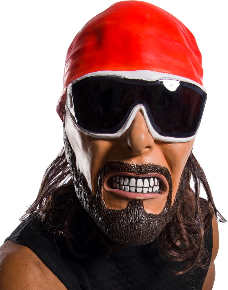 WWE Macho Man Randy Savage Deluxe Overhead Latex Costume Mask