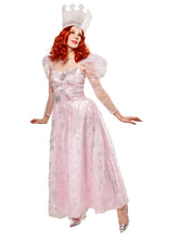 Load image into Gallery viewer, Womens Wizard of Oz Glinda the Good Witch Dress and Tiara Costume
